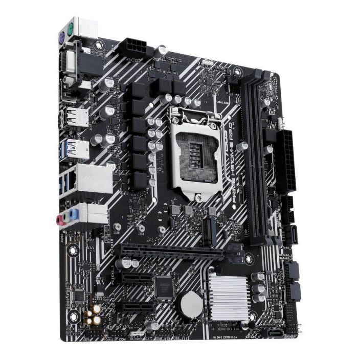 Asus Prime H510M-E R2.0 Motherboard Socket Intel LGA1200, Chipset Intel H470, mATX, DDR4, USB 3.2 Gen 1, M.2, 1Gb Ethernet, Aura Sync 3 Asus Prime H510M-E R2.0 Motherboard Socket Intel LGA1200, Chipset Intel H470, mATX, DDR4, USB 3.2 Gen 1, M.2, 1Gb Ethernet, Aura Sync 3