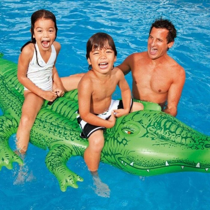 Intex Figura Hinchable Cocodrilo 203x114 cm PVC para +3 años