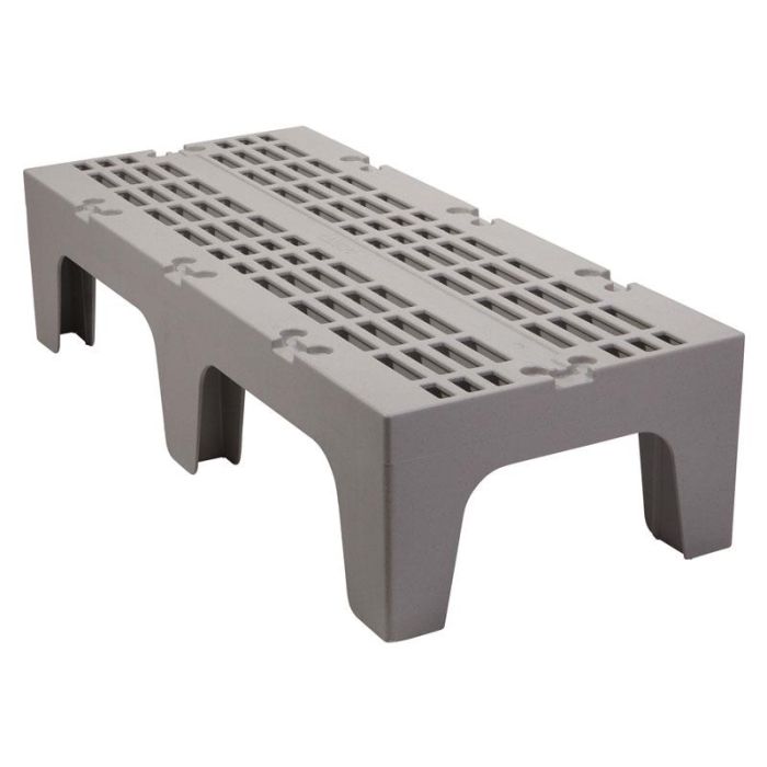 CAMBRO - DRS480-480 - Banquillo ranurado de almacenaje - 52 x 122 x 30 cm - Gris moteado