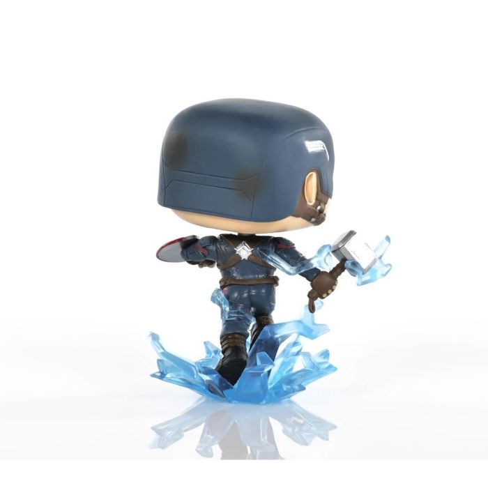 Funko Figura Pop Capitán América Mjolnir 45137 Marvel Avengers Endgame 4