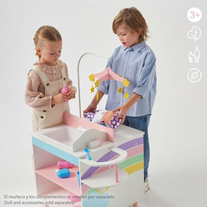 Cambiador para Muñecas Teamson 4 Piezas 61 x 92,5 x 47,5 cm 2