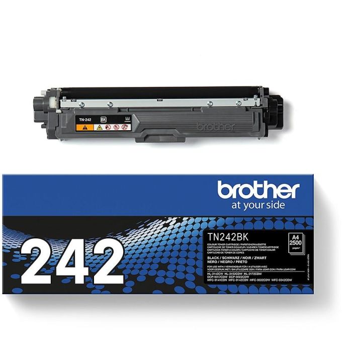 Brother Toner TN-242BK Schwarz bis zu 2.500 Seiten nach ISO/IEC 19798 2 Brother Toner TN-242BK Schwarz bis zu 2.500 Seiten nach ISO/IEC 19798 2
