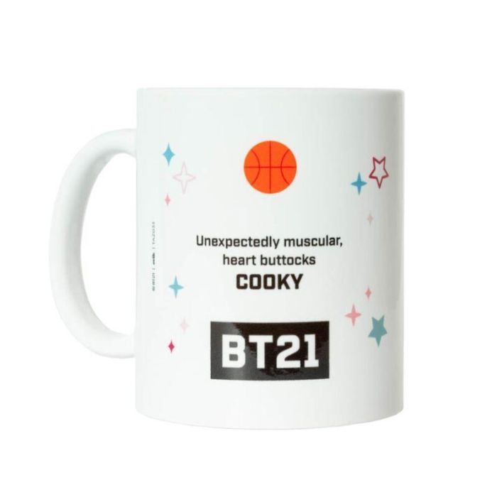 Taza Cooky BT21 330ml 1
