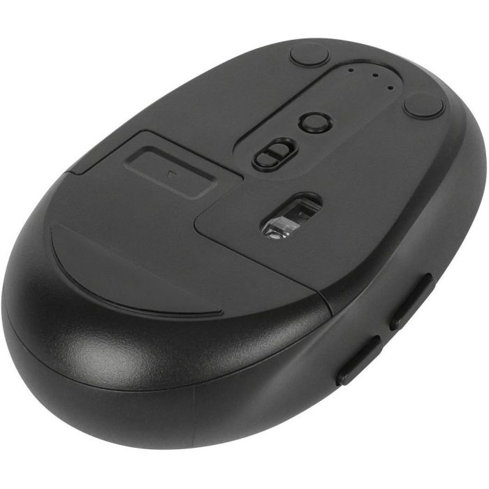 Targus AMB582GL Ratón Wireless Antimicrobiano Mid-Size Negro, 2400 DPI, RF + Bluetooth 1