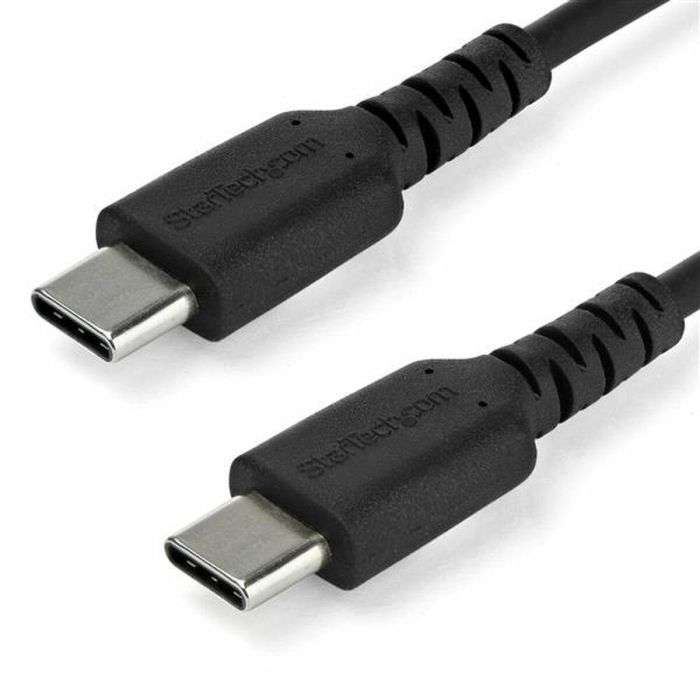 Cable USB C Startech RUSB2CC2MB Negro 2 m Cable USB C Startech RUSB2CC2MB Negro 2 m