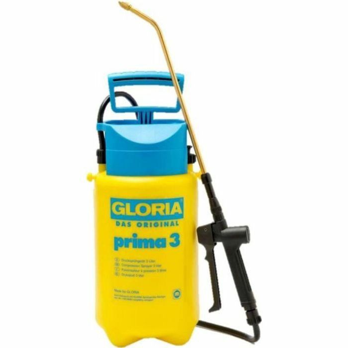 Pulverizador manual GLORIA Gloria - Modelo Prima 3 - Con lanza y correa - Depósito de polietileno - 3L para una presión de 3 bares