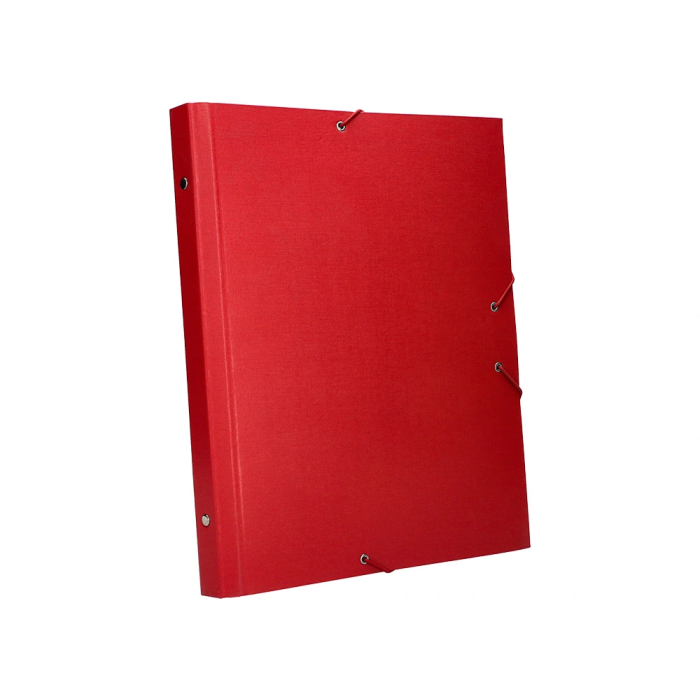 Liderpapel Carpeta Clasificadora Folio Prolongado Cartón Forrado 12 Departamentos Color Rojo 5
