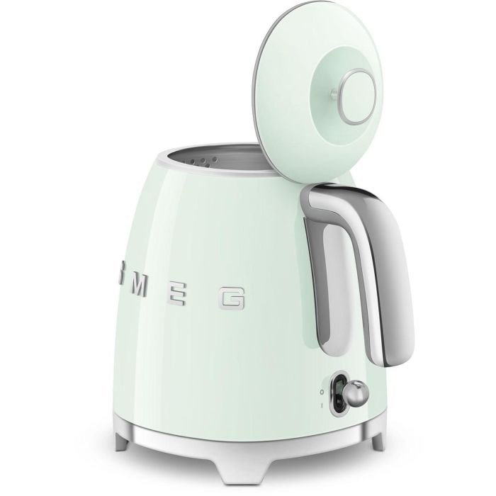 Smeg KLF05PGEU Mini Tetera Eléctrica 0.8L 1400W Verde Pastel Acero Inoxidable con Filtrado 12