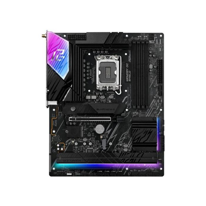 ASRock B860M Lightning WiFi Placa Base Intel LGA 1851 mATX DDR5 HDMI/DP/USB-C Wi-Fi 6E Bluetooth 5.3