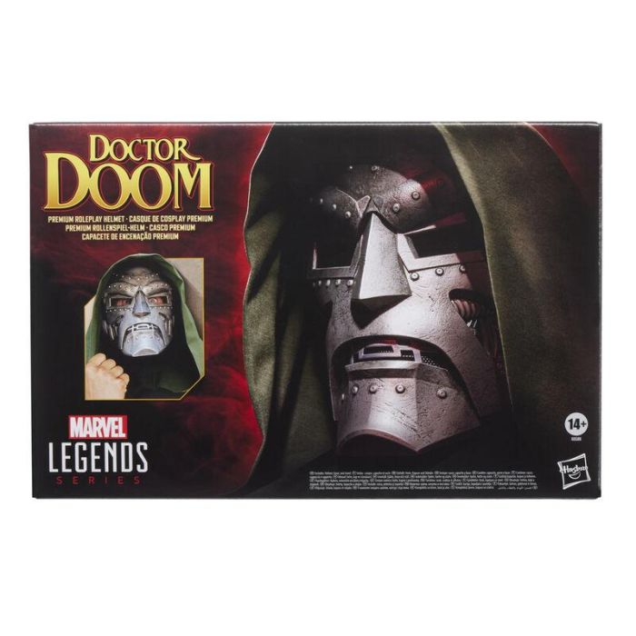 Hasbro Marvel Legends Casco Roleplay Premium Doctor Muerte | Réplica Escala 1:1 | Incluye Capucha y Base para Coleccionistas & Cosplay 2 Hasbro Marvel Legends Casco Roleplay Premium Doctor Muerte | Réplica Escala 1:1 | Incluye Capucha y Base para Coleccionistas & Cosplay 2