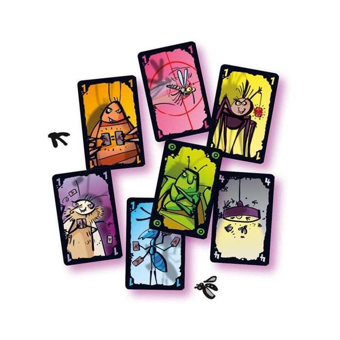 Devir Juego Polilla Tramposa - ¡Ganará quien antes se deshaga de sus cartas! Juego de mesa familiar a partir de 7 años 4