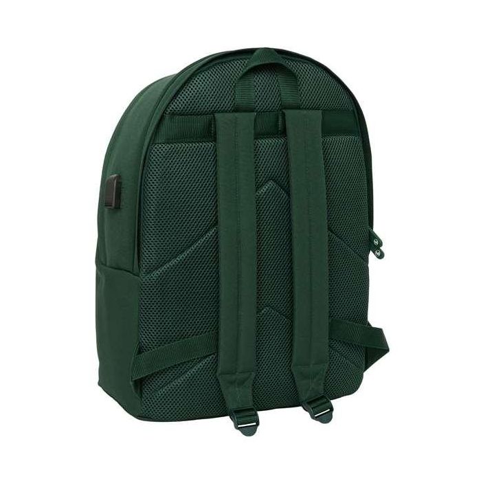 El Ganso Mochila Doble para Portátil 15,6" + USB Basics Green 31x44x18 cm 1 El Ganso Mochila Doble para Portátil 15,6" + USB Basics Green 31x44x18 cm 1