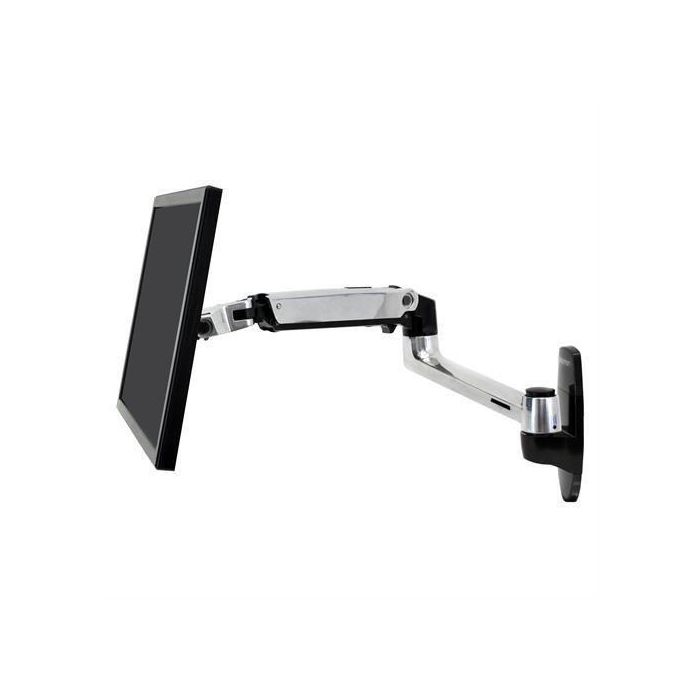 Soporte ajustable Ergotron 45 243 026 Pantallas Negro Aluminio 34" Soporte ajustable Ergotron 45 243 026 Pantallas Negro Aluminio 34"