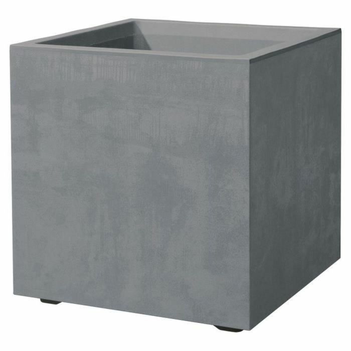 Deroma 9H82ZSZ217 Maceta Cubo Millennium R Autorriego Gris Ceniza 25 cm Deroma 9H82ZSZ217 Maceta Cubo Millennium R Autorriego Gris Ceniza 25 cm