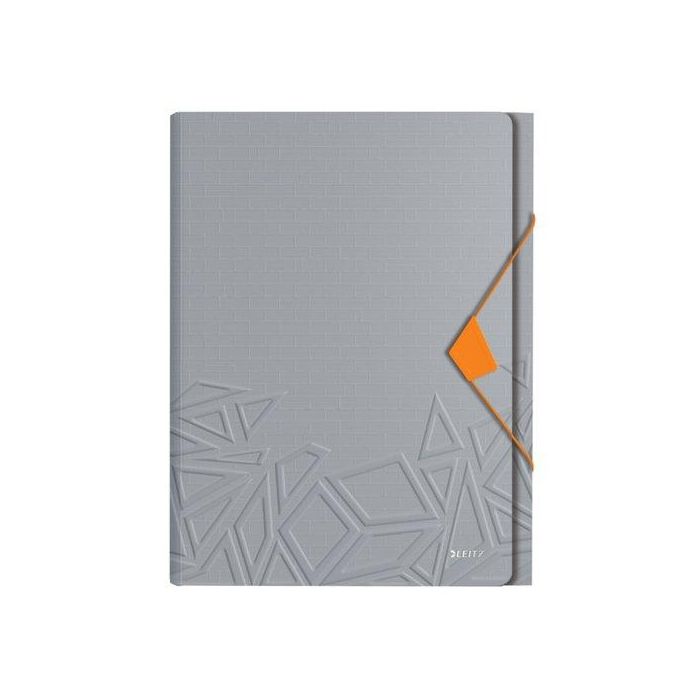 Clasificador Acordeon Leitz Urban Chic Pp A4 6 Separad. Gris 5 unidades