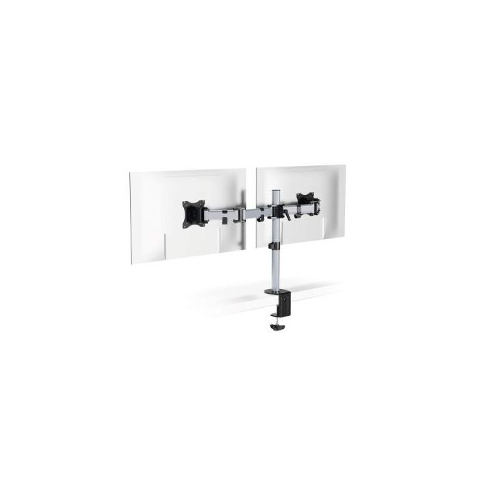 Durable Soporte y Brazos Articulados para 2 Pantallas, Ref. 509523, hasta 27" y 8 kg, Plata 6