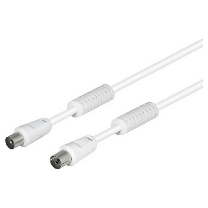 Cable de Antena TM Electron Blanco 2,5 m Cable de Antena TM Electron Blanco 2,5 m