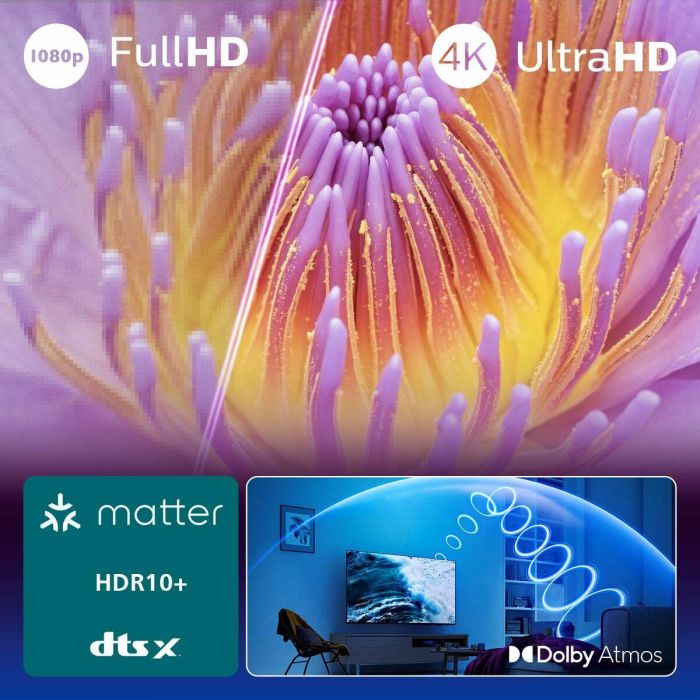 Smart TV Philips 75PUS7000 75" 4K Ultra HD LED HDR 15 Smart TV Philips 75PUS7000 75" 4K Ultra HD LED HDR 15