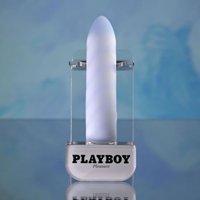 Vibrador Evolved Playboy Azul Blanco 17 Vibrador Evolved Playboy Azul Blanco 17