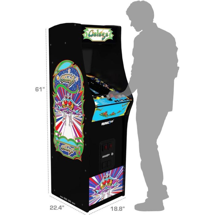 Máquina Arcade 1Up Galaga Deluxe 5 Máquina Arcade 1Up Galaga Deluxe 5