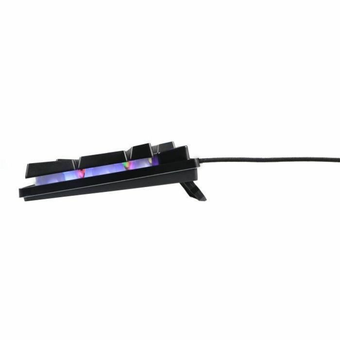 The G-Lab KEYZ-CAESIUM/FR Teclado para juegos Membrana RGB, Diseño FR, 12 atajos, 19 teclas anti-ghosting 3