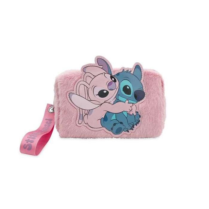 Cerdá Neceser de Aseo Viaje Stitch 17.5 x 10.0 x 9.0 cm Rosa para Niños