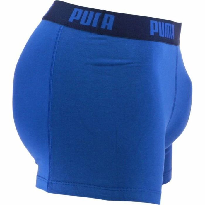 Bóxer de Hombre Puma Basic Azul 2 Bóxer de Hombre Puma Basic Azul 2