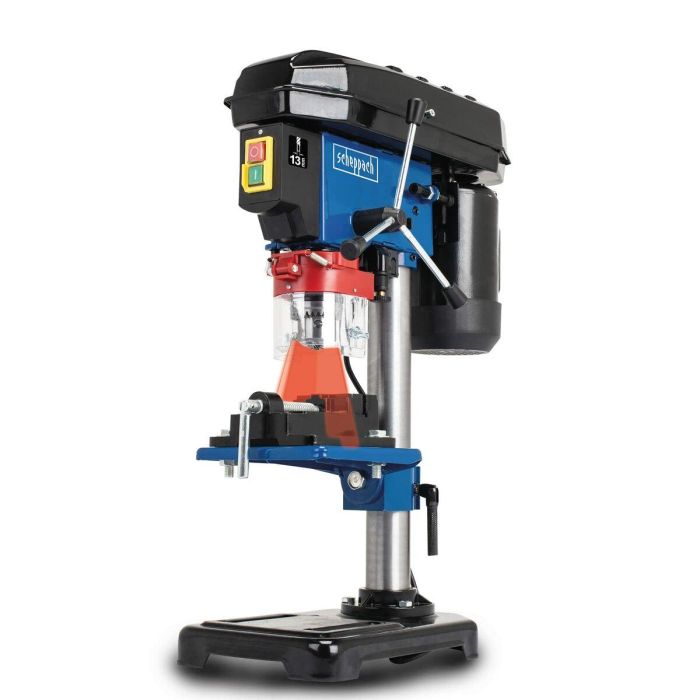 SCHEPPACH - Taladro de columna 16 mm 500W con láser cruzado y tornillo incluido - DP16VLS 4