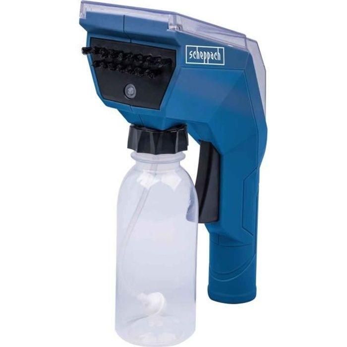 Scheppach PRB300 Cepillo universal para manchas profundas compatible con aspiradores en seco y húmedo estándar