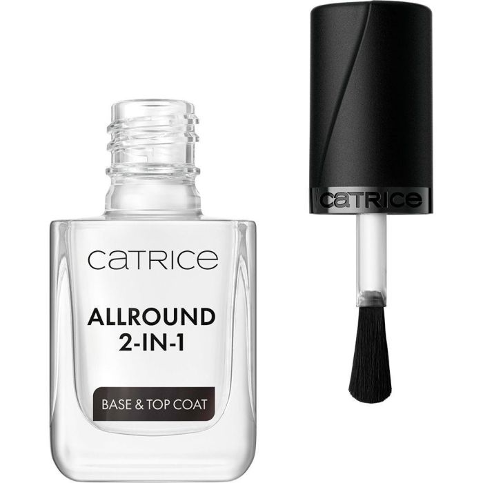 Catrice Allround 2-in-1 Base y Top Coat para Uñas - 10,50 ml