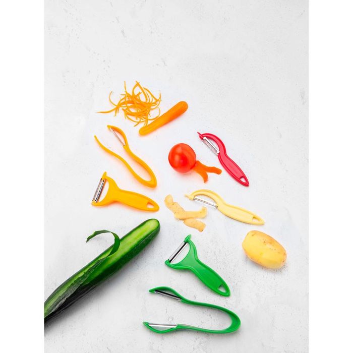 Tescoma Pelador Presto Expert de Sierra para Frutas y Verduras de Piel Blanda, Hoja Acero Inoxidable, Apto Lavavajillas 1 Tescoma Pelador Presto Expert de Sierra para Frutas y Verduras de Piel Blanda, Hoja Acero Inoxidable, Apto Lavavajillas 1