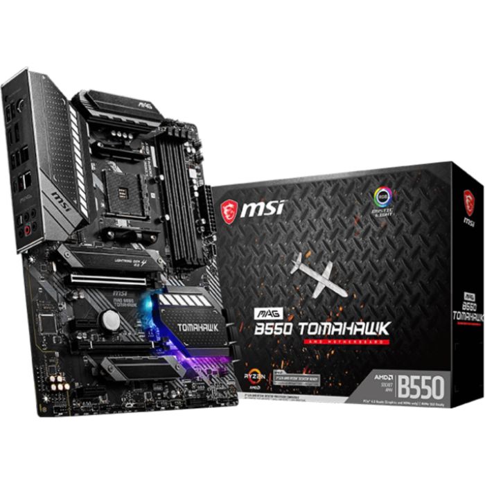 MSI MAG B550 Tomahawk ATX AM4 B550 DDR4 Placa Base 0 MSI MAG B550 Tomahawk ATX AM4 B550 DDR4 Placa Base 0