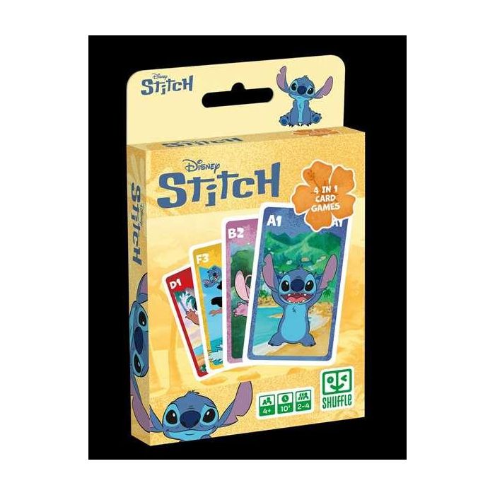 Fournier Baraja Infantil Stitch para Niños a Partir de 3 Años 10