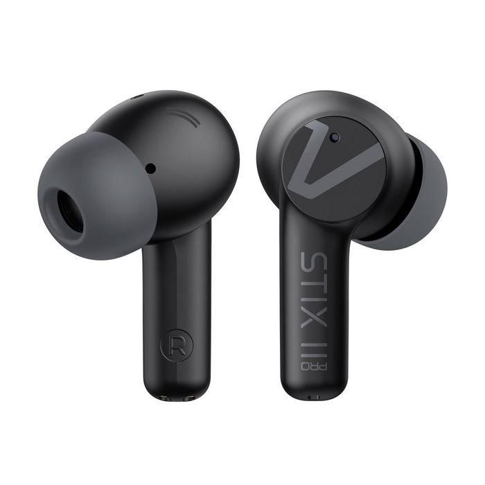 Veho STIX II Pro Auriculares Inalámbricos Verdaderos con Cancelación de Ruido Activa ANC, Bluetooth 5.3 y Resistencia IPX4 - Negro Carbón 2
