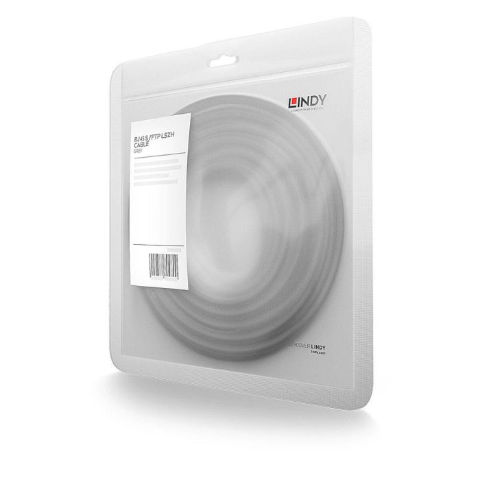 Cable de Red Rígido UTP Categoría 6 LINDY 47261 Gris 50 cm 1 unidad 1 Cable de Red Rígido UTP Categoría 6 LINDY 47261 Gris 50 cm 1 unidad 1