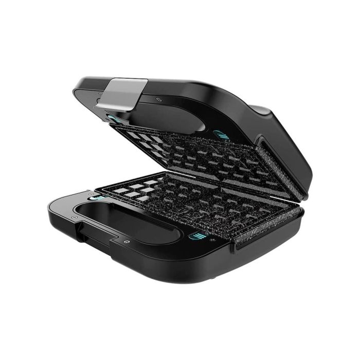 Cecotec 04309 Sandwichera de 1000 W con Carcasa de Acero Inoxidable, Color Negro y Acabado Satinado Cecotec 04309 Sandwichera de 1000 W con Carcasa de Acero Inoxidable, Color Negro y Acabado Satinado