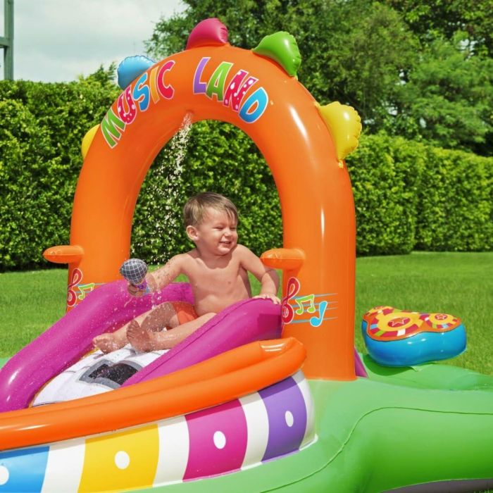 Bestway Piscina Hinchable Parque de Juegos Musical 295x190x137 cm +2 Años Jardin 53117 8