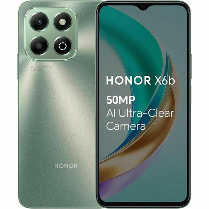 Honor X6b Smartphone Android 14 Dual SIM, Pantalla 6.56", 128GB Almacenamiento, 4GB RAM, Cámara 50MP, Batería 5200mAh, Verde 29 Honor X6b Smartphone Android 14 Dual SIM, Pantalla 6.56", 128GB Almacenamiento, 4GB RAM, Cámara 50MP, Batería 5200mAh, Verde 29