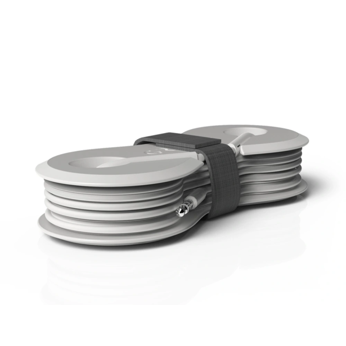 Groovy Auriculares con Micrófono, Conector Jack 3,5 mm y Enrollador de Cables, Color Blanco 1