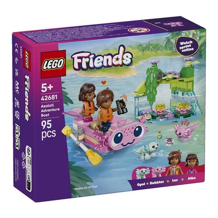 Juego de construccion aventuras en el barco-ajolote lego friends 4