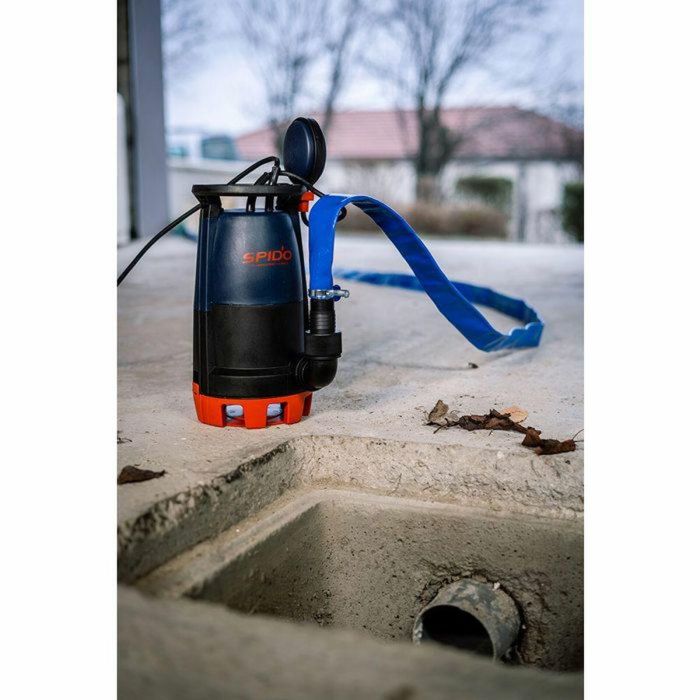 Spido Bomba de Drenaje 3 en 1 VCDC-500-P2 - 500W, Caudal de 12.5 m³/h 1