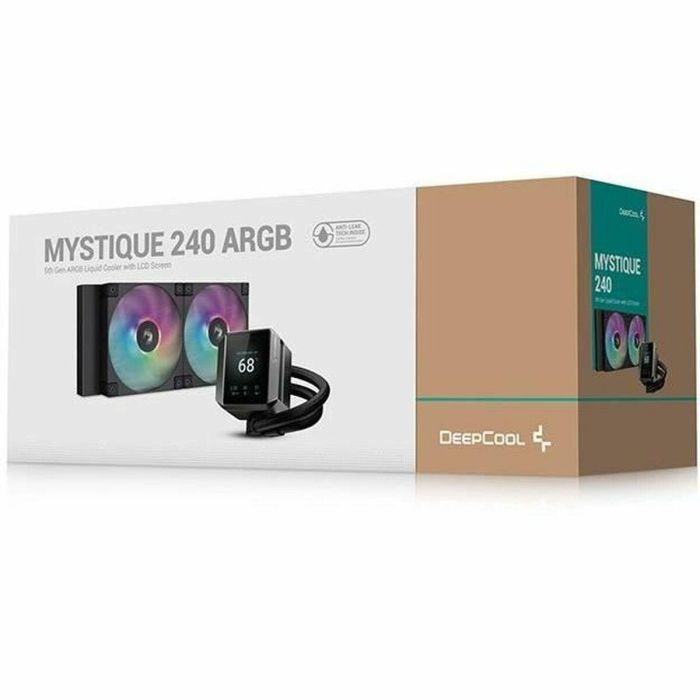 DeepCool Mystique 240 ARGB Kit de Refrigeración Líquida CPU, Radiador 240mm Silencioso, Compatible Intel/AMD 1 DeepCool Mystique 240 ARGB Kit de Refrigeración Líquida CPU, Radiador 240mm Silencioso, Compatible Intel/AMD 1