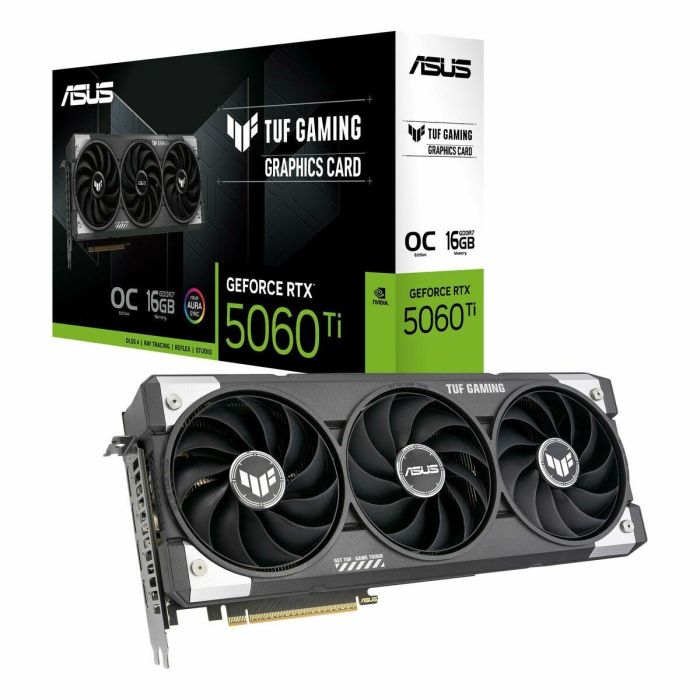 Tarjeta Gráfica Asus geforce rtx 5060 ti 16 GB GDDR6 GDDR7 19 Tarjeta Gráfica Asus geforce rtx 5060 ti 16 GB GDDR6 GDDR7 19