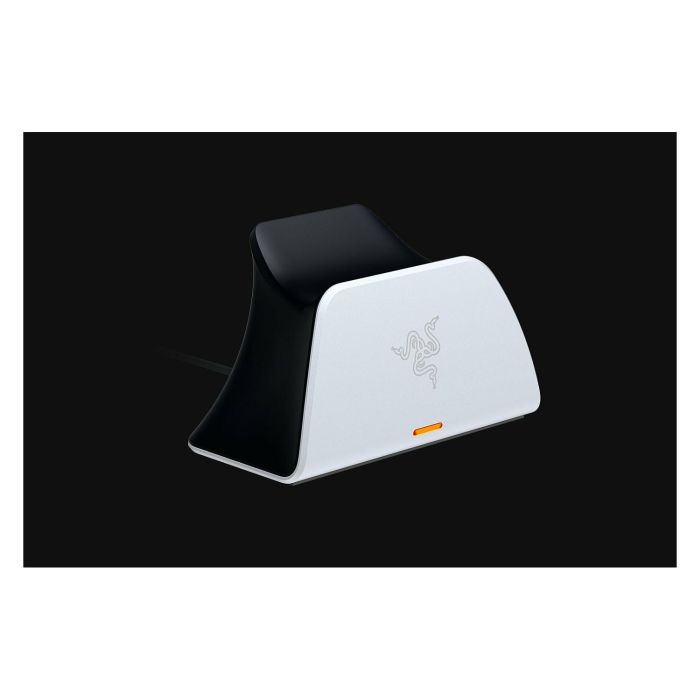 Razer RC21-01900100-R3U1 Estación de Carga Rápida Blanca para Mandos Inalámbricos PS5 DualSense 1