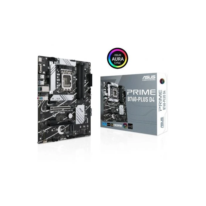 ASUS PRIME B760-PLUS D4 LGA 1700 DDR4 PCIE5.0 HDMI SATA3 USB3.2 ATX