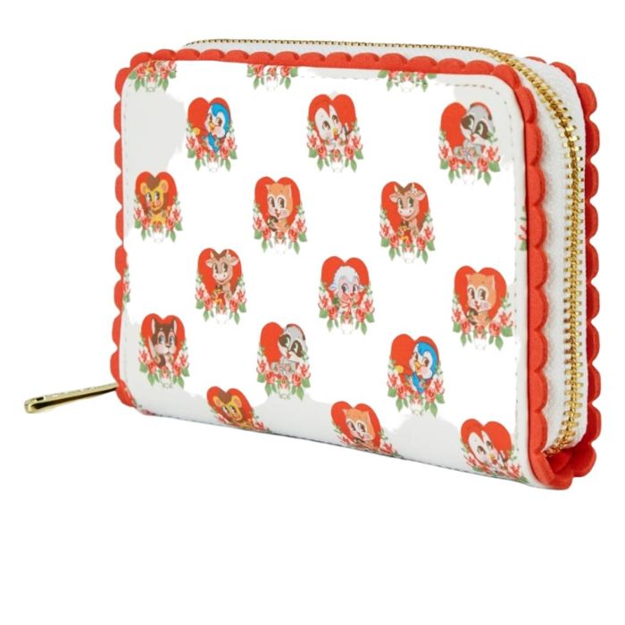 Loungefly Cartera Star Wars The Mandalorian Grogu Valentines, Corazones Rosas y Blancos, Día de San Valentín 3