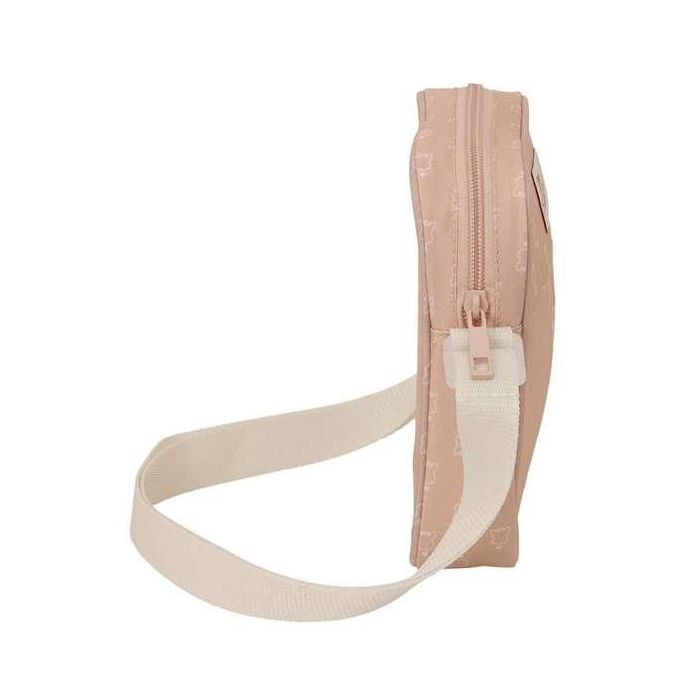 Bolso Bandolera Sophie la Girafe Beige 16 x 18 x 4 cm 2