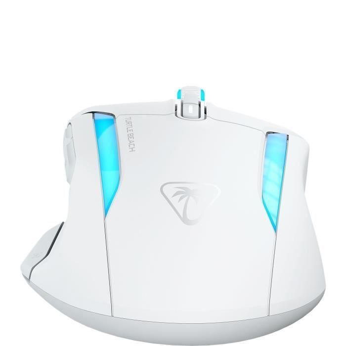 Ratón inalámbrico para juegos - Turtle Beach Kone II Air - Ergonómico - Blanco, Bluetooth, 26.000 DPI, rueda 4D 3