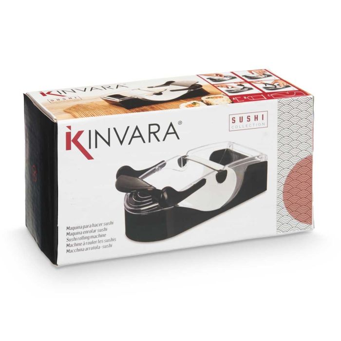 Maquina Enrollar Sushi Kinvara 19X6CM (12 Unidades) 2 Maquina Enrollar Sushi Kinvara 19X6CM (12 Unidades) 2