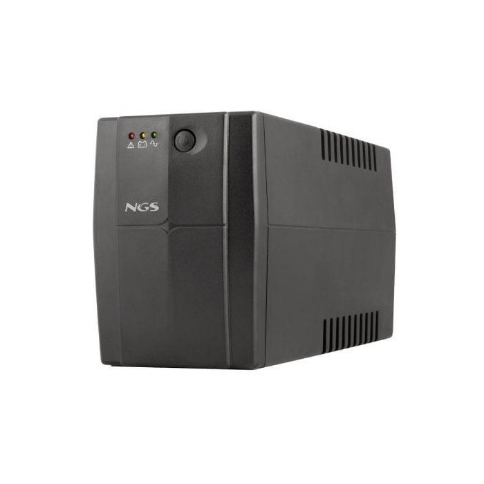 NGS FORTRESS900V3 SAI Offline 600VA / 360W, UPS con Batería, 2 Salidas, Formato Torre, AVR y Protección contra Sobretensiones 0 NGS FORTRESS900V3 SAI Offline 600VA / 360W, UPS con Batería, 2 Salidas, Formato Torre, AVR y Protección contra Sobretensiones 0